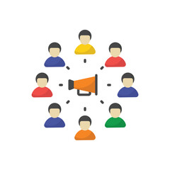 Viral Marketing vector icon