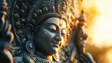 Hindu god Vishnu	