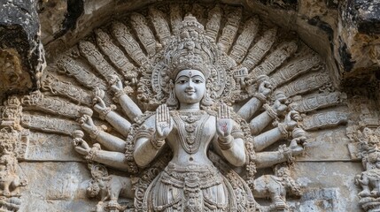 Fototapeta premium Hindu god Vishnu 