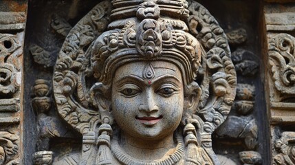 Hindu god Vishnu	