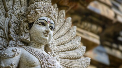 Obraz premium Hindu god Vishnu 