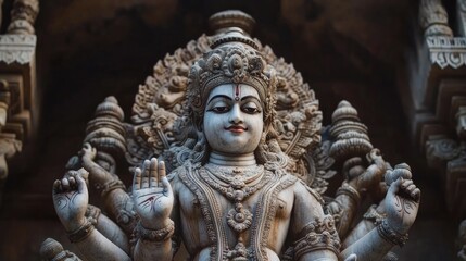 Hindu god Vishnu	
