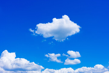 青空と白い雲