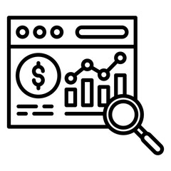 Financial Analysis Icon
