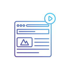 Content vector icon