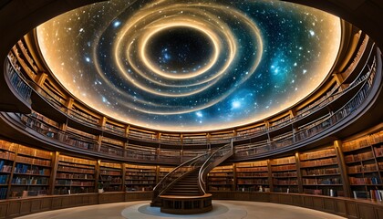 Celestial Library: A Universe of Knowledge