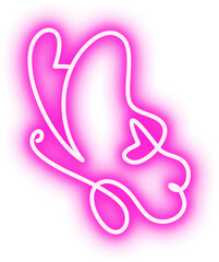 Neon Butterfly