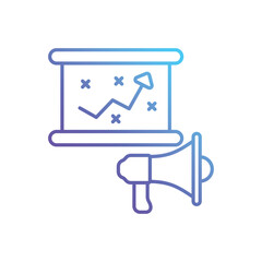 Marketing Plan vector icon