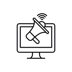 Digital Marketing vector icon