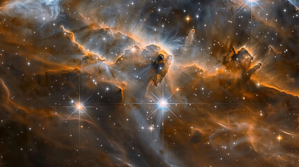 water drops on the surface of water