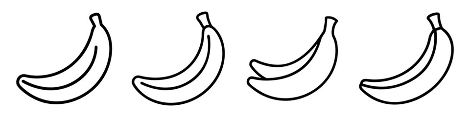 avocado icon, fruits line art, fruits icon - simple black line art icon of avocado perfect for logos, and fruits-themed designs.