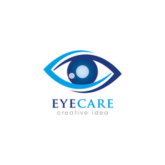 Creative Eye Concept Logo Design Template