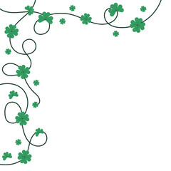 St. Patrick's Clover Corner