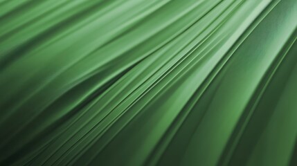 Abstract Green Texture with Wavy Lines