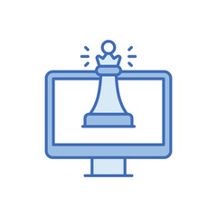 Digital Strategy vector icon