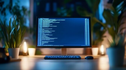 A chaotic desktop screen filled with endless error messages and warning pop-ups against a dimly lit workspace for Panic Day tech stress 