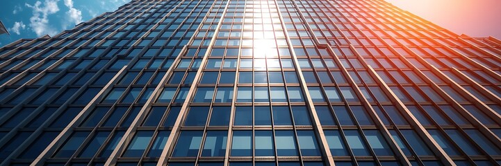 Office building exterior skyscraper