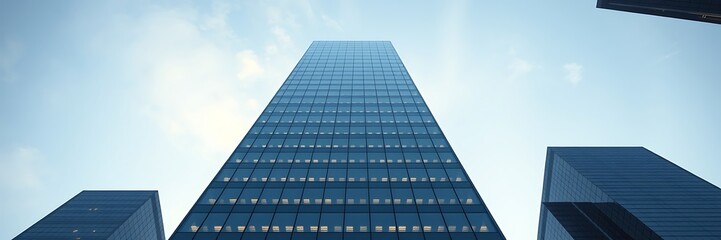 Obraz premium Office building exterior skyscraper