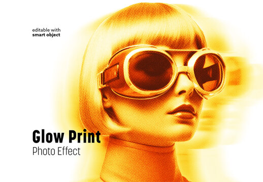 Glow Print Effect