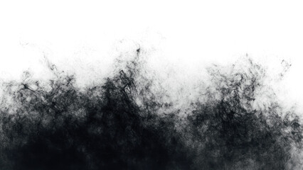 PNG Abstract shapes with soft and noise edges background black white.