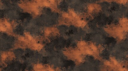 Fototapeta premium Abstract Dark Brown and Burnt Orange Grunge Texture Background