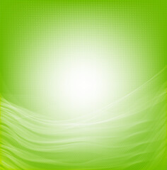 Green abstract vector background
