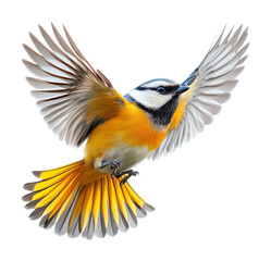 Fototapeta premium Majestic bird in flight against a high fidelity in nature aerial view wildlife concept isolated on transparent background png