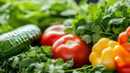 Vibrant Vegetables: A Colorful Harvest of Fresh Produce