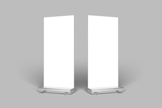 Standee Rollup Banner Mockup