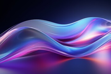 Naklejka premium Abstract silk wavy background