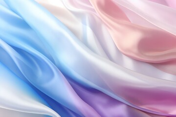 Obraz premium Abstract silk wavy background