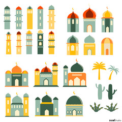 Obraz premium MOSQUE ELEMENTS