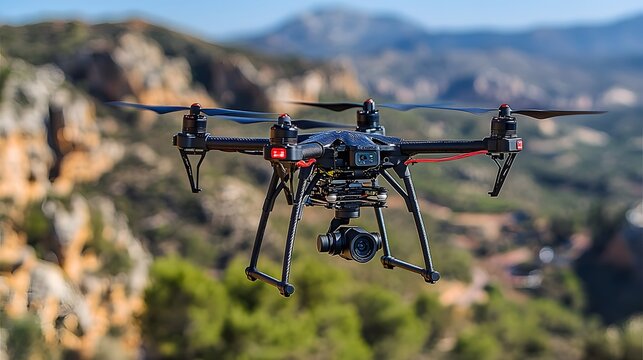 Advanced pest control systems using drones for targeted application in large farming areas
