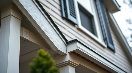 House Exterior Details: Siding, Trim, and Porch Columns