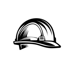 Fototapeta premium Safety Hard Hat Illustration.