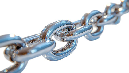 Obraz premium A seamless 3D render of a metal chain pattern