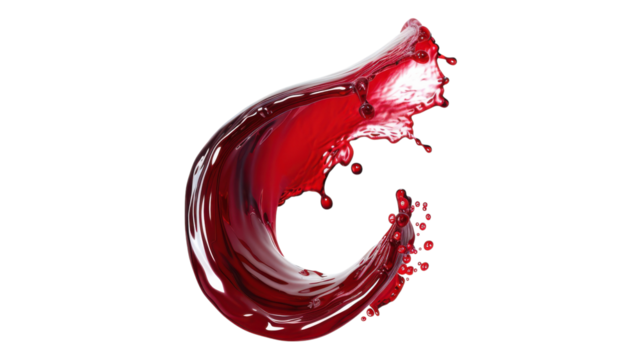 Detailed Visualization of Isolated Red Blood Cells on a Clean Background – Ideal for Educational and Medical Illustrations transparent background