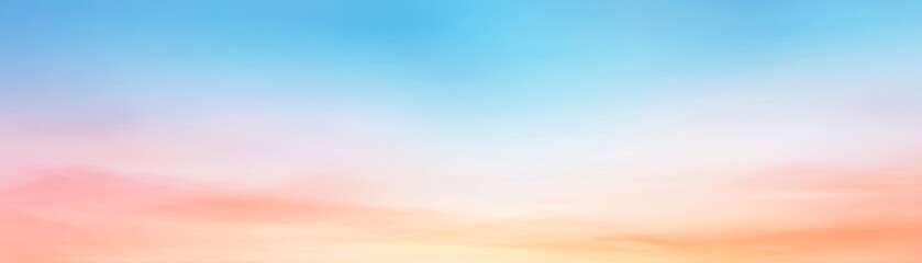 Majestic sky, a colorful canvas of clouds and bright, shining sun radiant