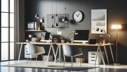 interior of a office