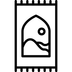 Ramadhan kareem icon, islam moeslim vector. Ied Mubarak