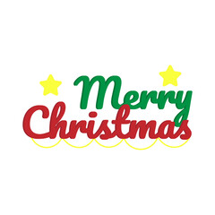 Merry Christmas Lettering