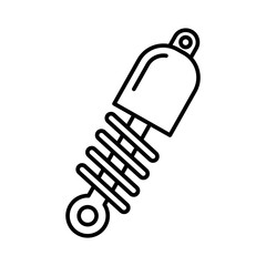 Shock breaker icons vector design illustration