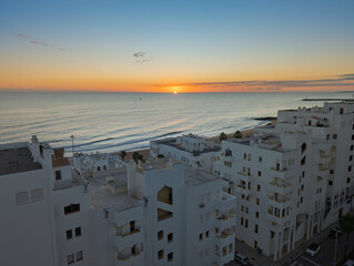 Sunset in Quarteira