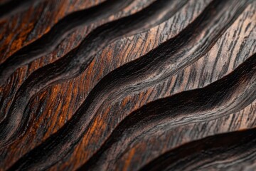 Close-Up View of Intricate Dark Patterns for High-Resolution Design Inspiration