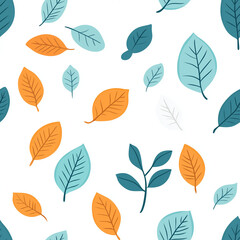 Obraz premium The color texture of the quiet autumn leaves
