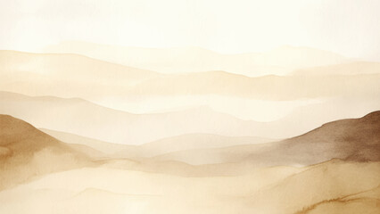 Abstract watercolor aesthetic horizontal background. Hand drawn vector splatter texture. Brush stroked painting pastel color watercolour