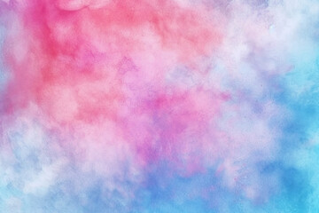 Fototapeta premium Ethereal cloud texture in a blend of pink and purple hues abstract watercolor background, pastel pink, copy space Pink color fog background , foggy