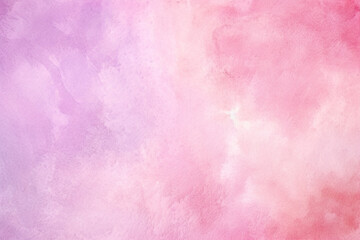 Fototapeta premium Ethereal cloud texture in a blend of pink and purple hues abstract watercolor background, pastel pink, copy space Pink color fog background , foggy