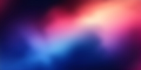 Abstract Gradient Background with Smooth Blend of Blue, Pink, and Orange Tones