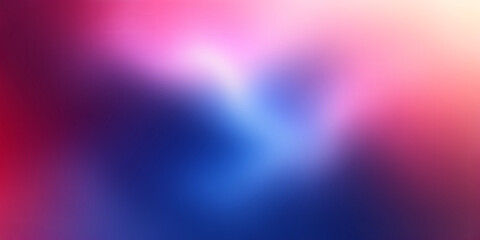 Abstract Gradient Background with Smooth Blend of Blue, Pink, and Orange Tones

